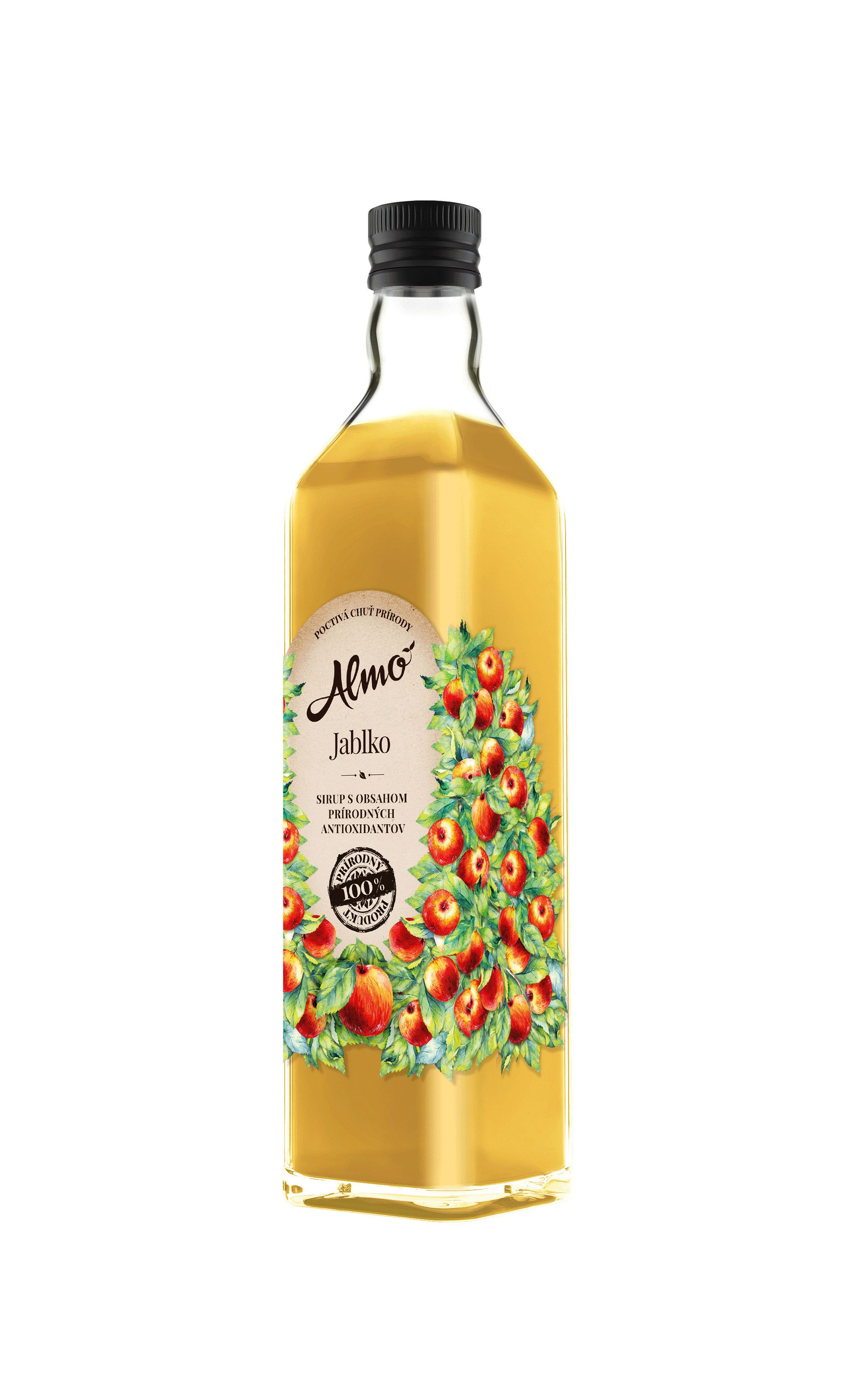 ALMO sirup JABLKO 50% ovocia 0,5L