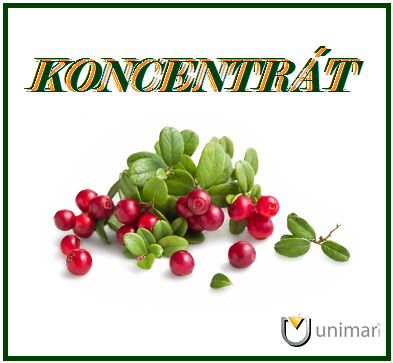 Koncentrát Brusnica 65°Bx/25 kg