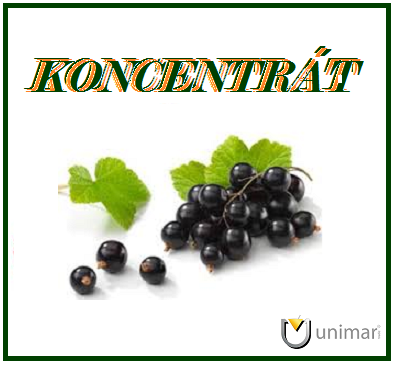 Koncentrát Čierna ríbezľa 65°Bx/25 kg