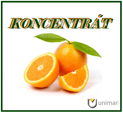 Koncentrát Pomaranč 65°Bx/25 kg