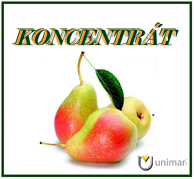 Koncentrát Hruška 65°Bx/25 kg