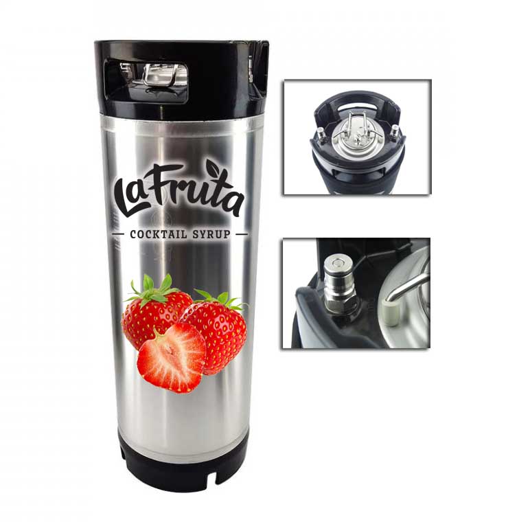 sirup JAHODA - kyveta 22kg